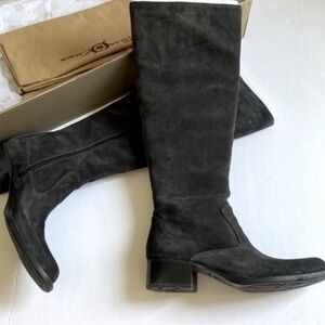 BORN Grey Abrielle Suede Boots Size 6.5 NEW in BOX PERFECT HOLIDAY BOOT